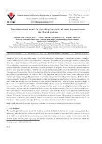 Four-Dimensional Model for Describing the Status of Peers in Peer-To-Peer Distributed Systems