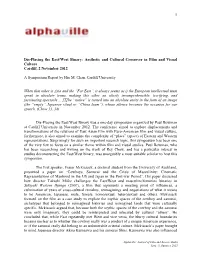 1 Dis-Placing the East/West Binary: Aesthetic and Cultural Crossover In