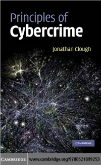 Principles of Cybercrime