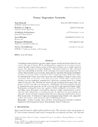 Tensor Regression Networks