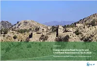 Comprehensive Food Security and Livelihood Assessment (CFSLA) 2020