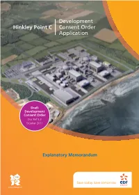Hinkley Point C Consent Order Application