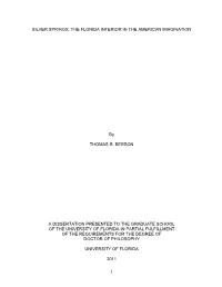 University of Florida Thesis Or Dissertation Formatting