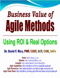 Agile Capabilities