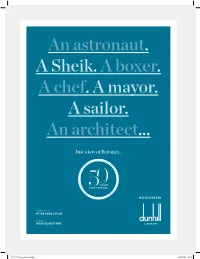 An Astronaut. a Sheik. a Boxer. a Chef. a Mayor. a Sailor. an Architect