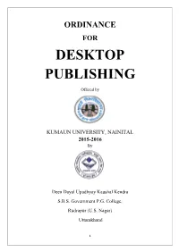 Desktop Publishing