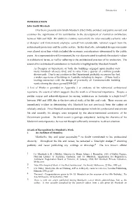 INTRODUCTION John Smith Murdoch This Thesis