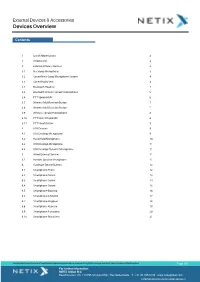 Devices Overview