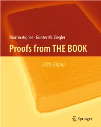 Proofs from the BOOK