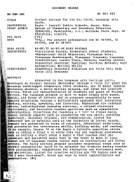 PUD DATE [74] NOTE 109P.; for Related Information See EC 061395, EC 061396, and EC 061401