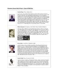 Class of 2005 Bios