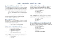 A Guide to Passover at Beth Immanuel 2021 -5781