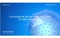 Convolutional Neural Networks (CNN) for Data Classification