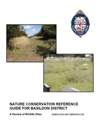 Basildon District Nature Conservation Guide 2005