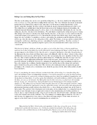 Ruling Class and Ruling Ideas by Karl Marx