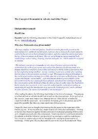 The Concept of Jivanmukti in Advaita and Other Topics