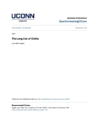 The Long Con of Civility