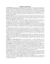 Binding in Tenseless Domains 1. Introduction This Paper Presents
