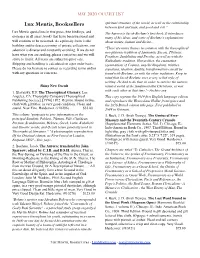 May 2020 Occult List