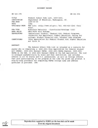 Reproductions Supplied by EDRS Are the Best That Can Be Made from the Original Document