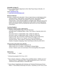 Brief CV (Pdf)