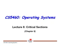 CS5460: Operating Systems