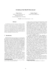 Evolution of the Pikeos Microkernel