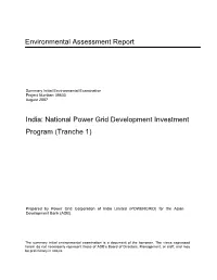 National Power Grid Development Investment Program (Tranche 1)