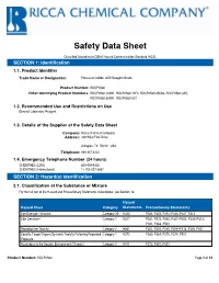 Safety Data Sheet