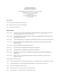 FRANCES FOX PIVEN Abbreviated Curriculum Vita Distinguished