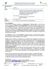 Memo for Vitamin D Analysis