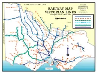 Railway Map Victorian Lines