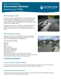 Stormwater Faqs