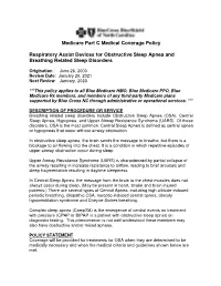 Respiratory Assist Devices for Obstructive Sleep Apnea and Breathing Related Sleep Disorders