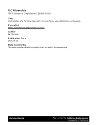 UC Riverside UCR Honors Capstones 2019-2020