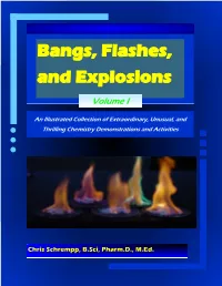 Bangs, Flashes, and Explosions