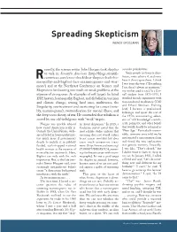 Spreading Skepticism