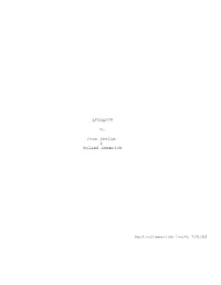 STARGATE by Dean Devlin & Roland Emmerich Devlin/Emmerich Draft 7