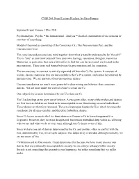 CVSP 204. Freud Lecture Flysheet, by Rico Franses