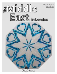 Final Issue Volume 15 - Number 4 June – July 2019 £8 (Special Issue)