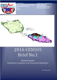 2016 Census Brief No.1