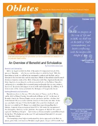 An Overview of Benedict and Scholastica,” at Delight of Love