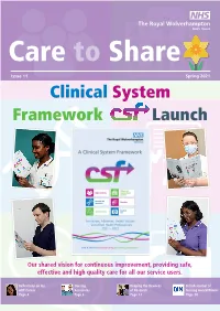 Clinical System Framework Launch