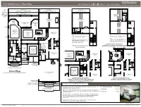 Floor Plan 3 to 4 Bedrooms | 2 2 to 3 2 Baths | 2- to 3-Car Garage