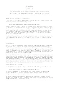 PC DEMOS FAQ Version 2.02 the Official FAQ
