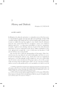 Aristotle's Methods