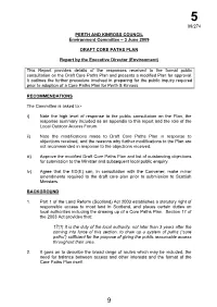 For Discussion at Reports Meeting On