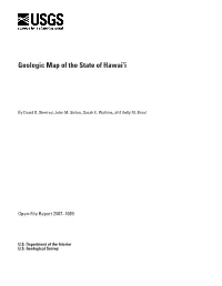 Geologic Map of the State of Hawai 'I