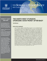 The North West Sturgeon Upgrader