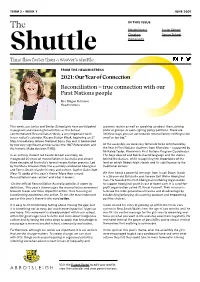 2021: Our Year of Connection Reconciliation – True Connection with Our First Nations People